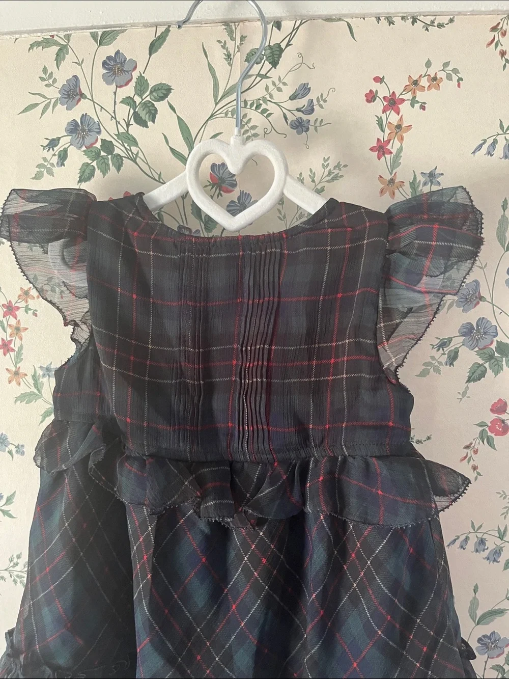 Ralph Lauren Tartan Plaid Ruffle Dress - Holiday / Christmas